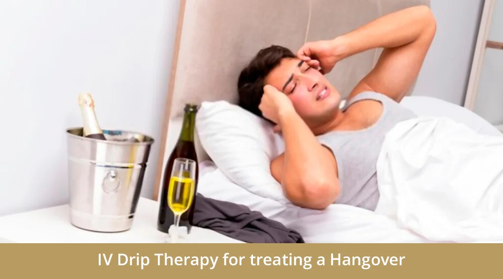 IV Drip Therapy for treating hangover